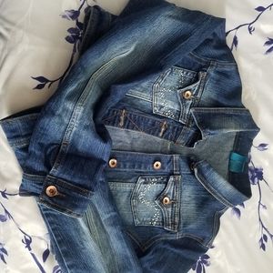 Cropped Denim Jacket